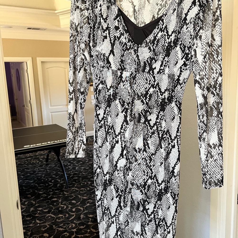 Sheer python dress - Picture 3 of 3